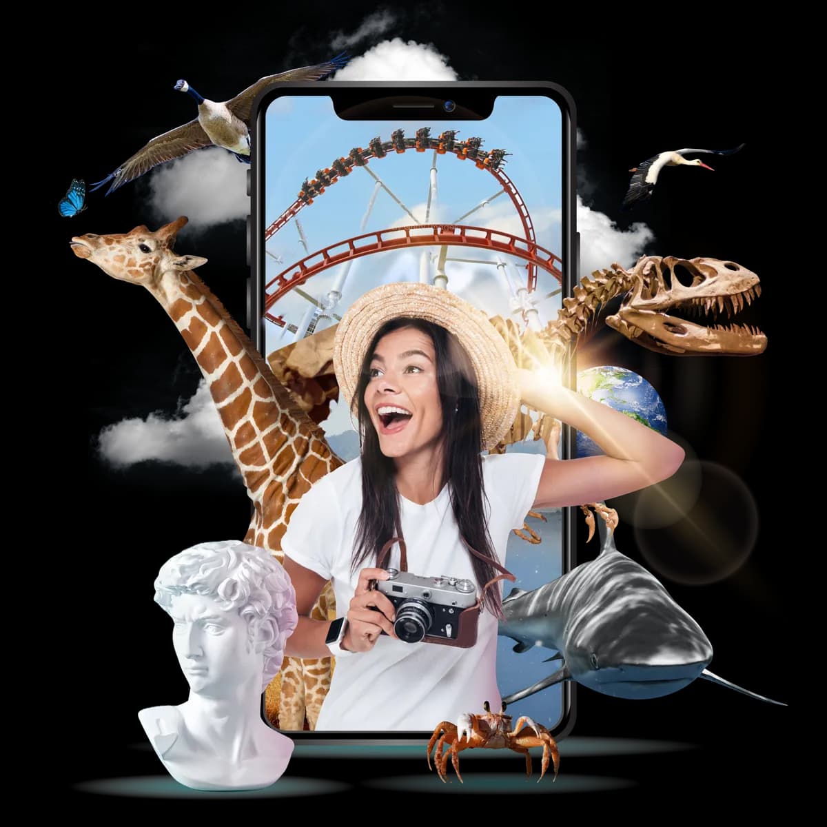 Attractionator app preview